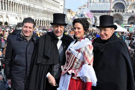 volo dellangelo 4 Carnevale a Venezia, volo dell’Angelo. FOTO