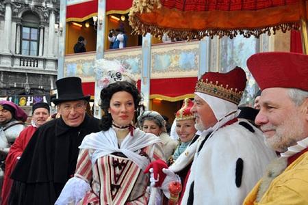 volo dellangelo 5 Carnevale a Venezia, volo dell’Angelo. FOTO