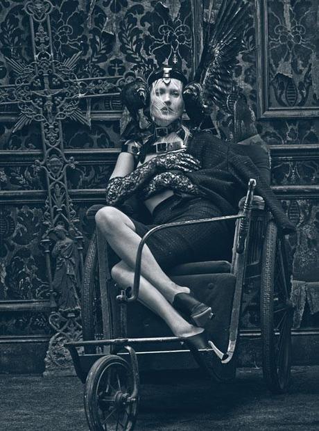 |Good Kate, bad Kate| Steven Klein photographed Kate Moss \\March 2012// Styled by Edward Enninful || W MAGAZINE ||