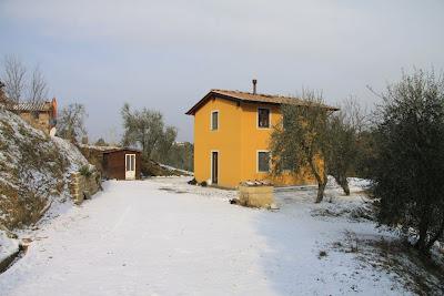 spruzzatina di neve a sorpresa