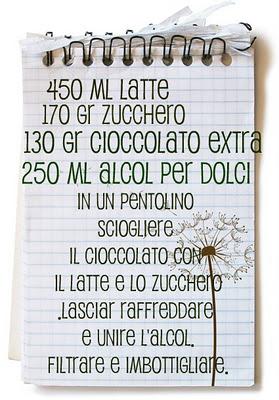 Liquore al cioccolato
