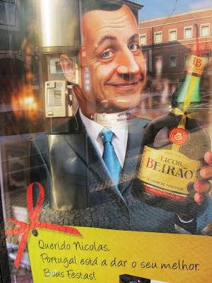 Il licor Beirão, Sarkozy e le luci di Natale