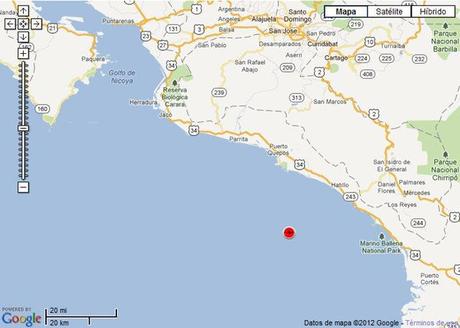 Terremoto di magnitudo 6 in Costa Rica