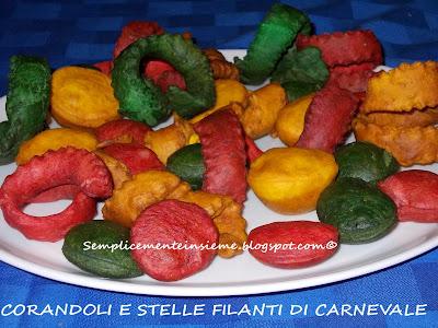 Coriandoli e stelle filanti di Carnevale