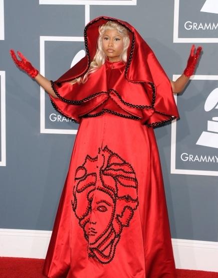 Nicki Minaj, Nicki Minaj hair, Nicki Minaj grammy's, grammy, 2012 grammy