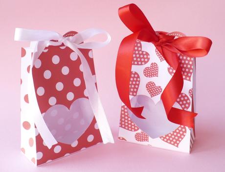 Scatole per san Valentino Porta cioccolatini o caramelle - S. Valentine Boxes