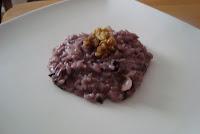 RISOTTO RADICCHIO GORGONZOLA E NOCI