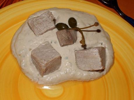 Vitello tonnato al cubo