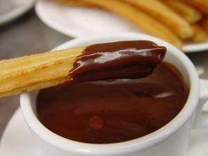 churros con cioccolata - ricetta churros