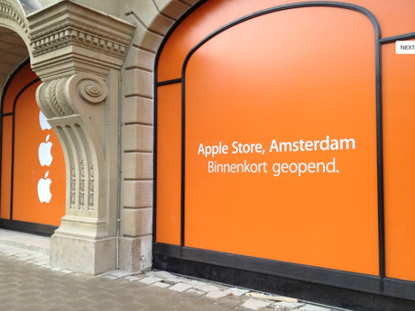 Nuovo Apple Store ad Amsterdam.