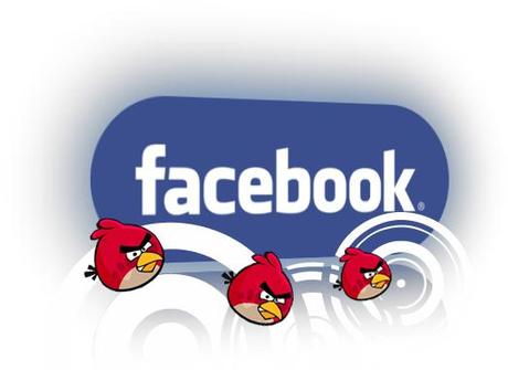 facebook logo angry birds Angry Birds sbarca anche su Facebook