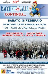 Racchettinvalle… continua! Sabato 18 ore 11 alla Pellerina