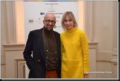 Diego Valisi (AD Milano Fashion Media) e Tatiana Souchtcheva (CEO Societ á Italia)