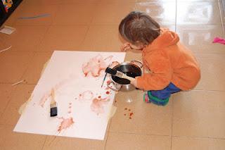 Action painting