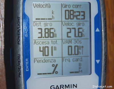 Impostazione delle schermate sul Garmin 500