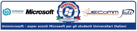 Studenti universitari: fino al 90% di sconto sui prodotti Microsoft