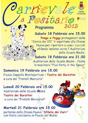 CARNEVALE 2012 a POSITANO