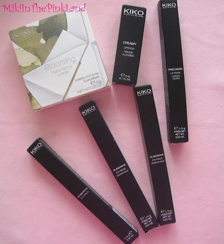 Haul domenicale e Swatches Kiko #2