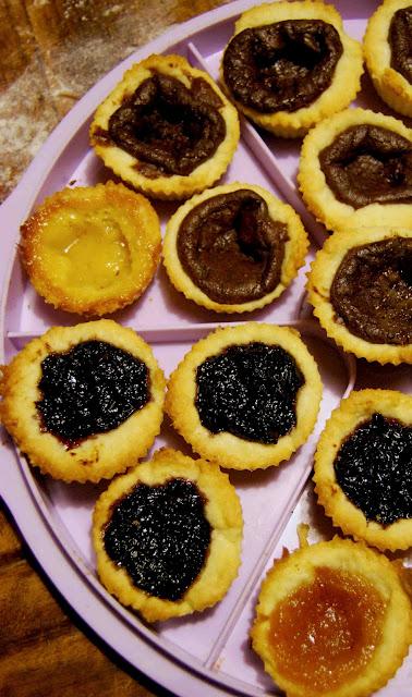 En 25 Mini crostatine alle castagne e marmellata