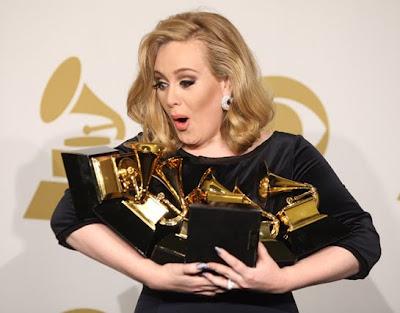 Grammy : Adele piglia tutto!