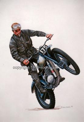 Motorcycle Art - Rod Organ