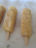 Stecco di merluzzo con panure di mais