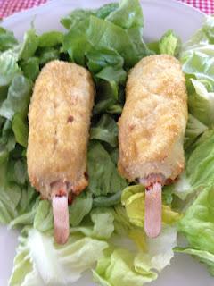 Stecco di merluzzo con panure di mais