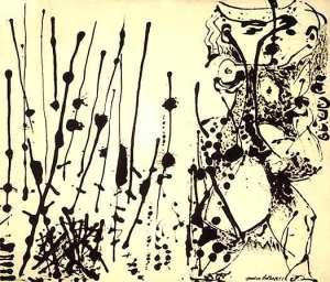 Scrittura Automatica, Gigi D’Alessio e Jackson Pollock
