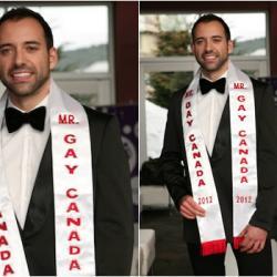 Thomas Egli è il nuovo Mr Gay Canada 2012