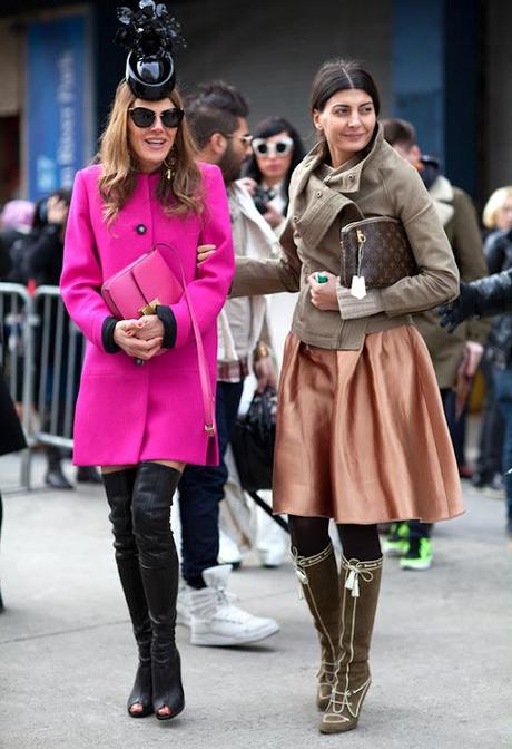 Street style from New York Fashion Week Fall 2012