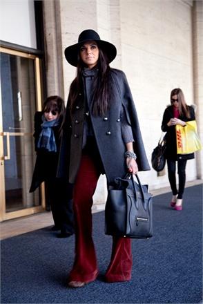 Street style from New York Fashion Week Fall 2012