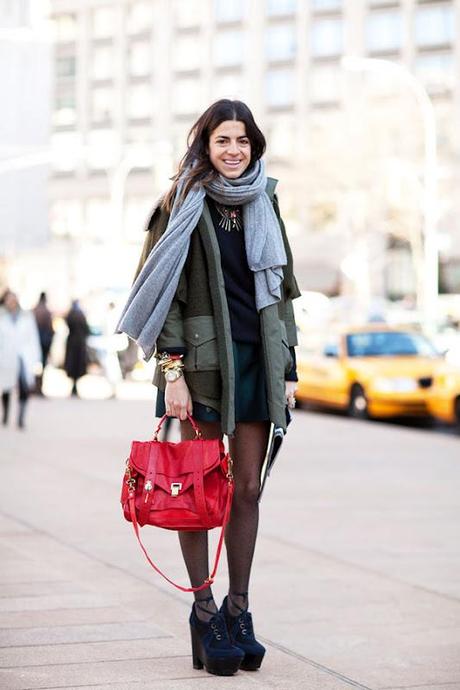 Street style from New York Fashion Week Fall 2012