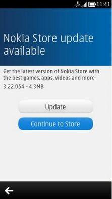 Update: Nokia Store v3.22.054