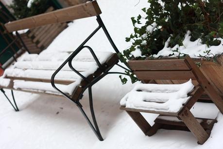 white and silent Vienna