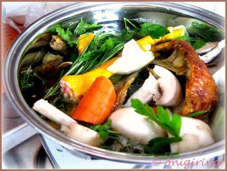 Recipe 44: Chicken stock e Casa rossina (parte 1)