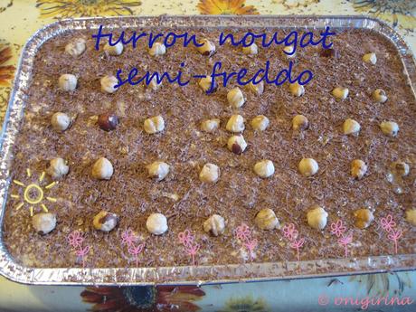 Recipe 33: Turron nougat semifreddo