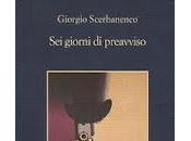 Recensione GIORNI PREAVVISO Giorgio Scerbanenco