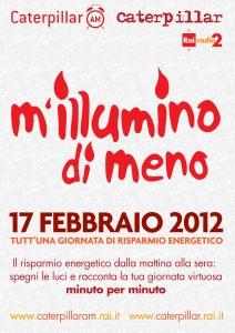 17 Febbraio: io m’illumino di meno! E voi?