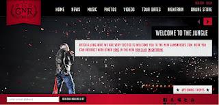Guns'n'Roses - Lanciano il nuovo sito