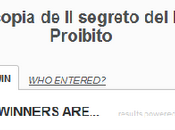 Vincitore segreto libro proibito