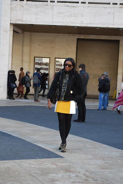 New York Fashion week 2012 Street Style part 1