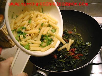 WHB #321 - Sedanini alle cime di rapa e pomodori secchi