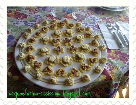 ...finger food di polenta e...incredibili strade...