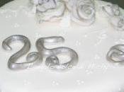 Torta Nozze D'Argento anni uhhhhhh!!!!