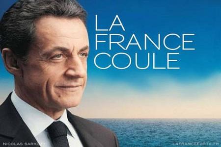 Sarkozy 8 Sarkozy, “La Francia affonda” sul web | FOTO