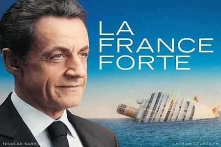 Sarkozy 1 Sarkozy, “La Francia affonda” sul web | FOTO