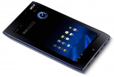 Acer conferma Android 4 (ICS) per Iconia A500 e A100