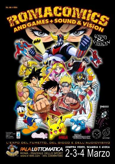 Torna a Roma al grido di “Spread!” la più antica fiera del fumetto romana: ROMACOMICS & GAMES 2012