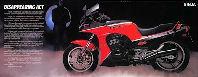 Vintage Brochures: Kawasaki GPZ 900 R A2 1985 (Usa)