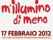 Oggi febbraio sarà M’Illumino meno 2012